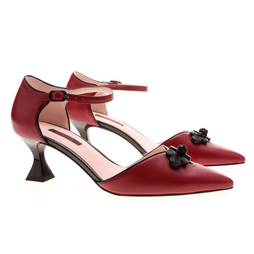 sheme 新中式经典中国结 盘扣时尚设计 跟鞋 商品图5