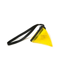 ROARINGWILD X JONYJ 豆芽同款咆哮野兽黄色半透明果冻耳机包