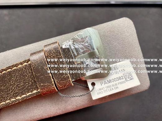 VS沛na海 Pam382 升级版，机芯背透 ：摆轮与正品一致➕螺丝孔位接近正品➕47mm，搭载P9000自动上链机芯，大家常说硬汉，正品original原版开模的super copy版本，精品V厂❕ 商品图9