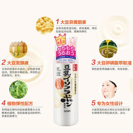 日本Sana豆乳美肌补水保湿系列 拍一套 单件不发 商品图2