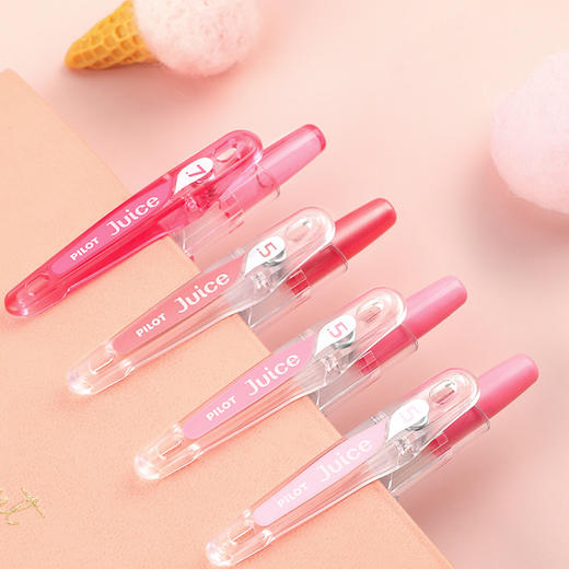 百乐Juice果汁笔金属色啫喱笔手帐标记用按动中性笔0.5mm 商品图2