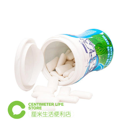 B177益达|木糖醇冰凉薄荷瓶装口香糖 商品图2