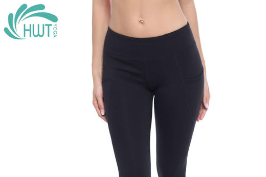 《捡漏专场 不退换》HWT侧兜活力拼接七分小脚裤 商品图6