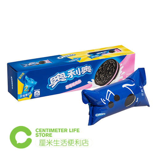 C048 奥利奥|夹心草莓味饼干97g 商品图0