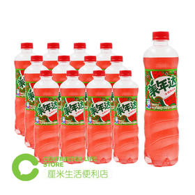 C204 美年达|橙味汽水碳酸饮料 500ml/瓶