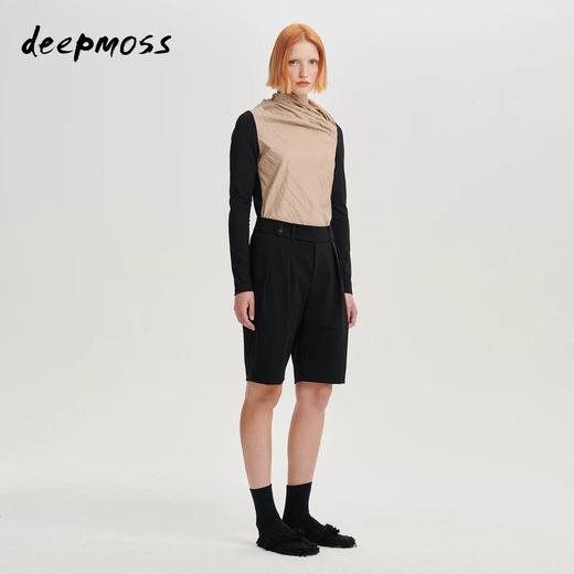 deepmoss 深邃黑水手西装中裤 dm20ssPS09YB 商品图4