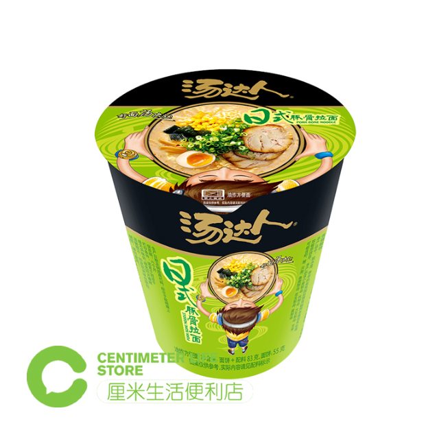 G202汤达人日式豚骨拉面泡面方便面83g/杯