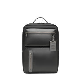 新秀丽男士双肩包 牛皮防泼水可容纳14英寸电脑 BC9