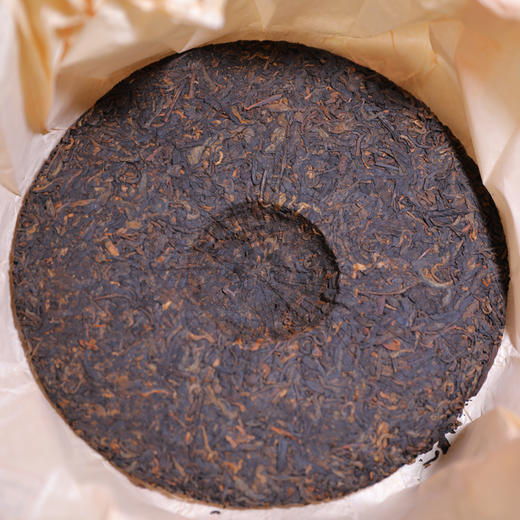 整提7饼装澜沧古茶2017年0081大饼老树普洱茶熟茶