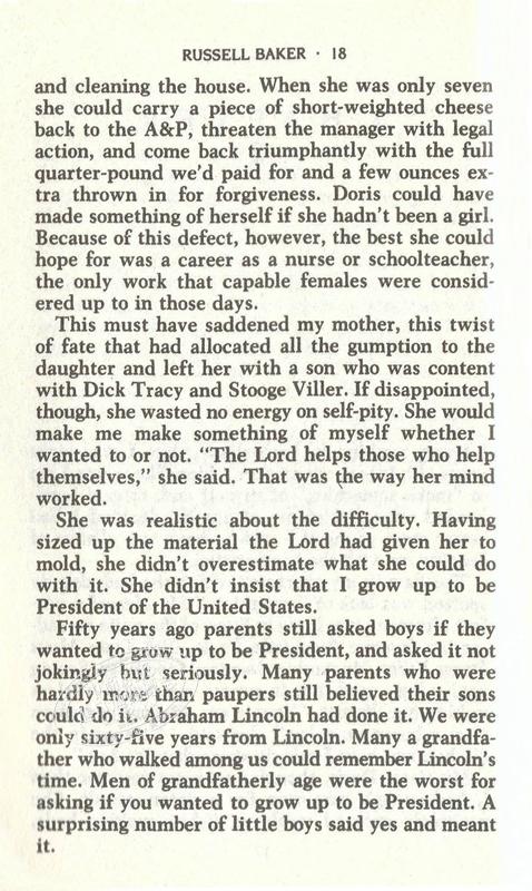 【中商原版】[英文原版]Baker Russell : Growing up 拉塞尔·贝克自传 商品图6