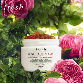 Fresh馥蕾诗玫瑰花瓣保湿面膜100ml