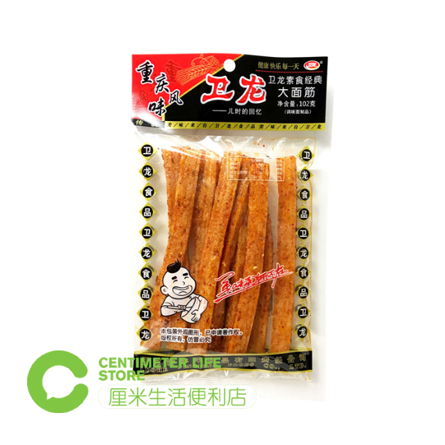 D047 卫龙面筋辣条香辣味 102g/袋