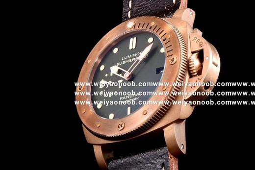 VS沛na海 Pam382 升级版，机芯背透 ：摆轮与正品一致➕螺丝孔位接近正品➕47mm，搭载P9000自动上链机芯，大家常说硬汉，正品original原版开模的super copy版本，精品V厂❕ 商品图0