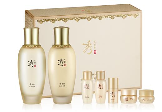 秀雅韩 水乳套装天参本草系列礼盒7件套360ml 商品图0