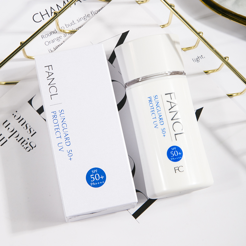 现货▲日本fancl芳珂物理防晒霜spf50 敏感肌孕妇可用 60ml