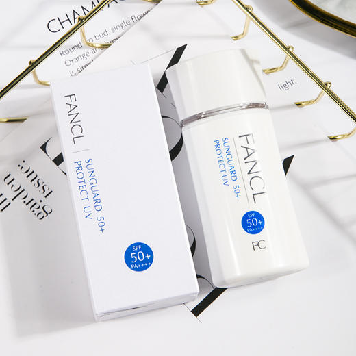 现货▲日本fancl芳珂物理防晒霜spf50 敏感肌孕妇可用 60ml 商品图0