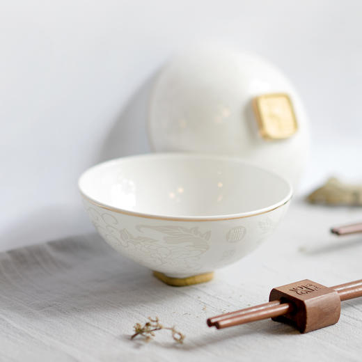 皇家宝玺-五福五代堂宝(碗筷组) 商品图2