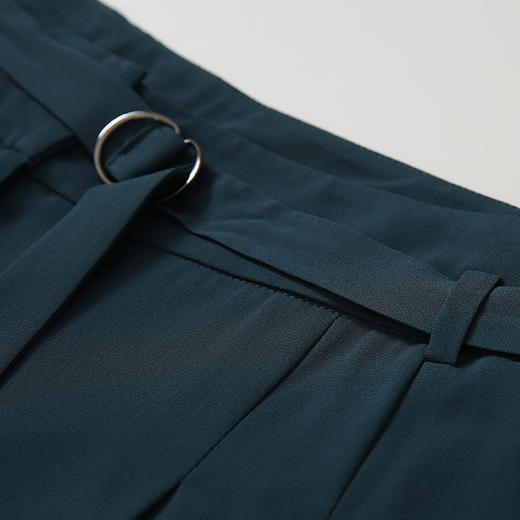 EITIE爱特爱夏季新款时尚通勤职业干练垂感阔腿长裤女5905627 商品图8