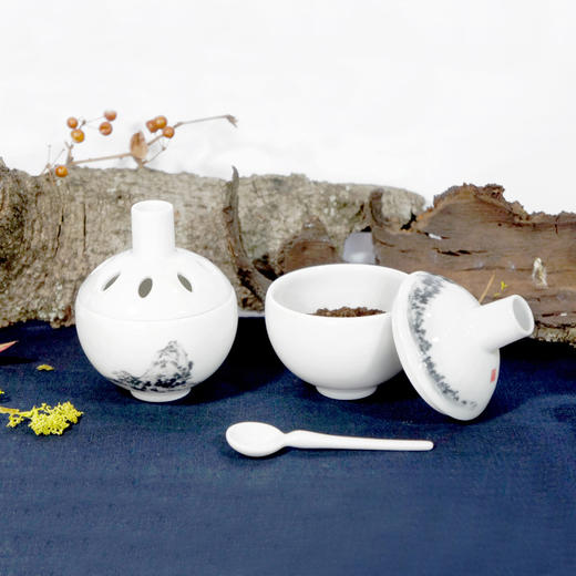 富春山居图-弄瓶-熏香炉组 商品图1