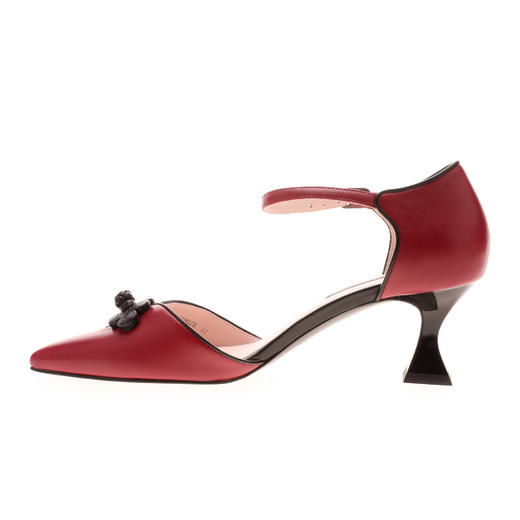 sheme 新中式经典中国结 盘扣时尚设计 跟鞋 商品图3