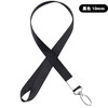 1cm黑色 揽扣挂绳 工牌挂绳 商品缩略图0