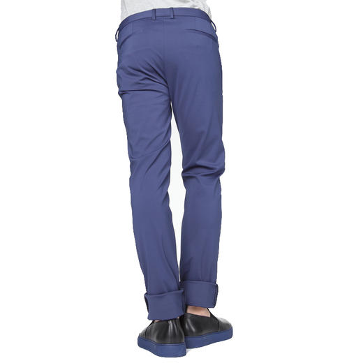 Marco Azzali 深蓝色针织休闲裤  P5259600 商品图2