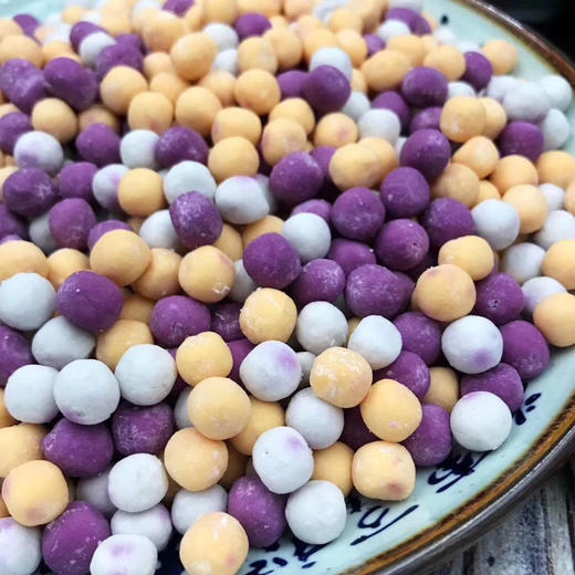 零添加剂三色芋圆（250g/1包） （芋香味十紫薯味十红薯味）4包/6包 商品图14