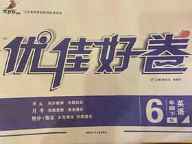 优佳好卷六年级下英语