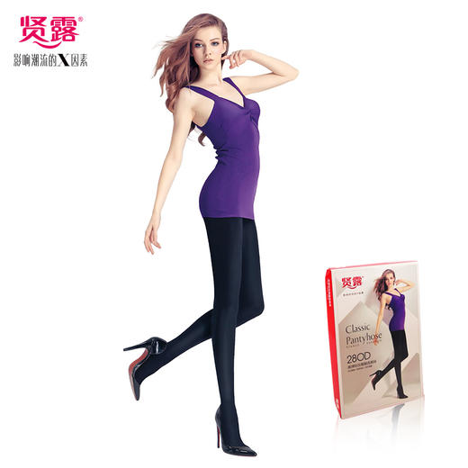 【盒装】女士厚丝袜打底袜连袜裤厚款比基尼螺旋藻钢丝袜防臭袜防滑连裤袜512/511/515/517/518 商品图4