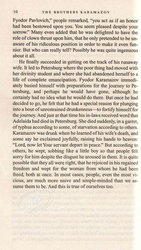 【中商原版】[英文原版] The Brothers Karamazov 卡拉马佐夫兄弟 商品图6