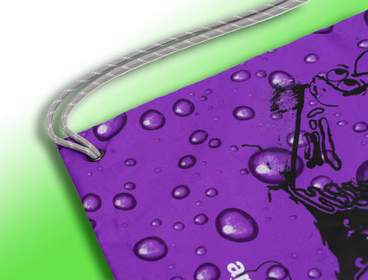 CLOSING CEREMONY | AMAZINE 紫色印花尼龙抽绳包 SamePaper 商品图3