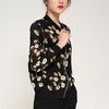 丁摩 真丝印花棒球服春款外套上衣桑蚕丝开衫上衣20-95A DB599 商品缩略图4
