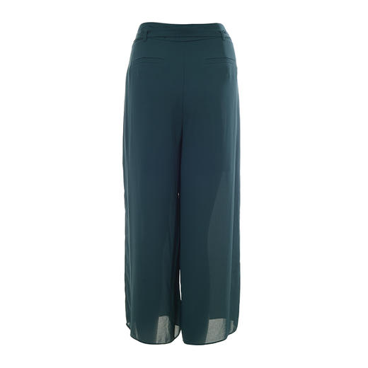 EITIE爱特爱夏季新款时尚通勤职业干练垂感阔腿长裤女5905627 商品图6