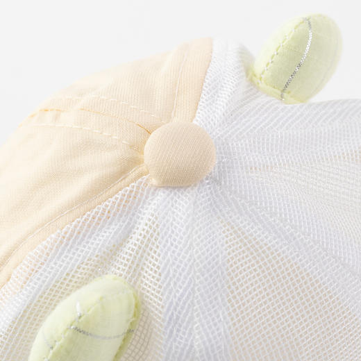 贝贝怡婴儿帽子夏季薄款新款男女童防晒鸭舌帽吸汗透气宝宝帽202P2252
 商品图12