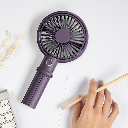 【夏日旅行神器】小风扇迷你可充电USB手持电风扇手拿随身静音学生宿舍办公室 商品图3