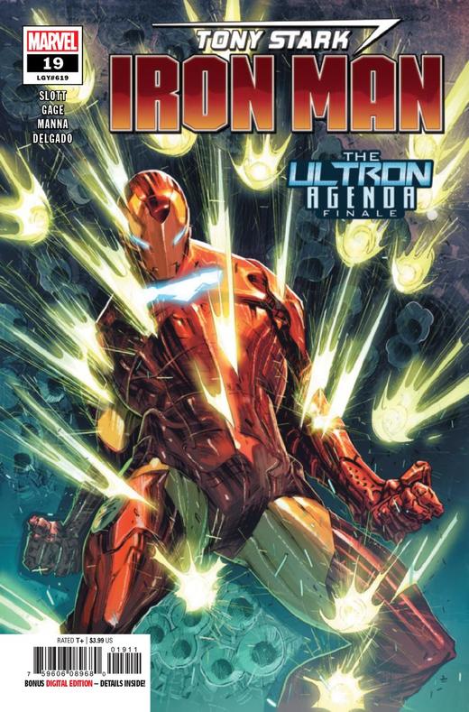 钢铁侠 主刊 Tony Stark Iron Man v1（2018）普封 商品图0