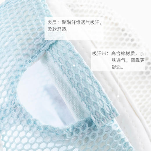 贝贝怡男女童外出遮阳帽夏季新款宝宝鸭舌帽透气网眼宝宝帽子202P2250
 商品图14