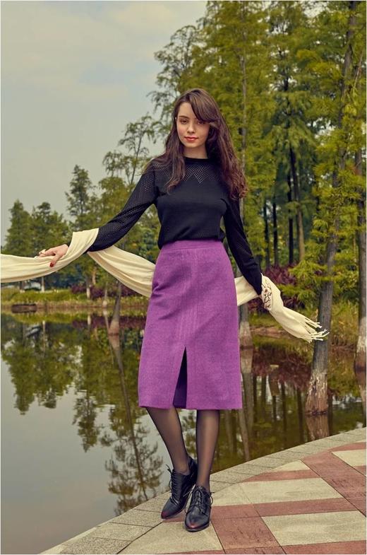 【伯妮斯茵】套装 6B6671半裙 商品图3