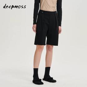 deepmoss 深邃黑水手西装中裤 dm20ssPS09YB