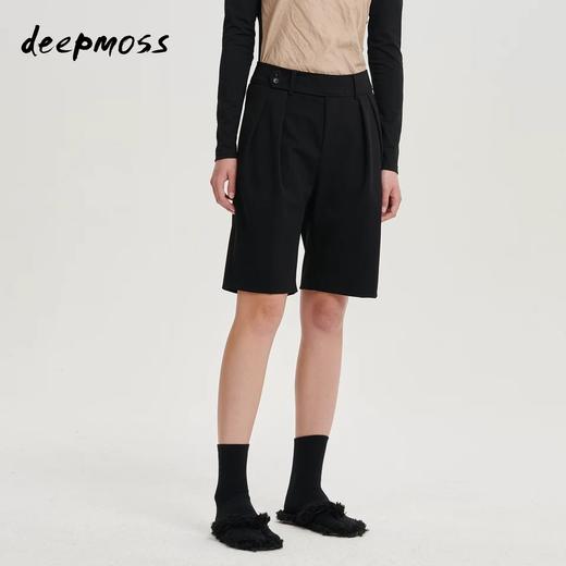 deepmoss 深邃黑水手西装中裤 dm20ssPS09YB 商品图0