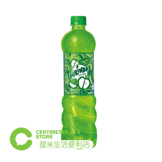 F301美年达|青苹果味碳酸饮料 500ml/瓶 商品图1