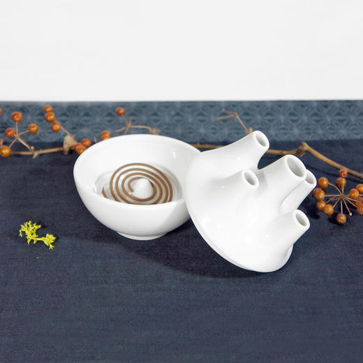 国宝雅玩-云青香承(香具)-白瓷 商品图2