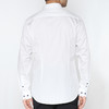 Marco Azzali 白色领尖异色拼接长袖衬衫 C5206300 商品缩略图2