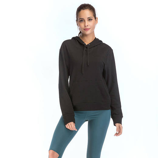 《惊爆618 加厚外套》华威特瑜伽编织性感外套卫衣 商品图6