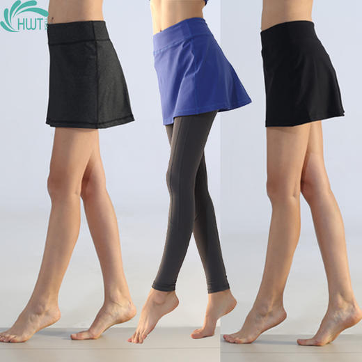 《惊爆618不退换》HWT 瑜伽可爱小短裙短裤瑜伽户外跑步夏季瑜伽服 商品图0