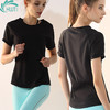 《捡漏专场  不退换》华威特短袖透气快干T恤瑜伽户外休闲夏季瑜伽服（不带胸垫）H270124 商品缩略图1