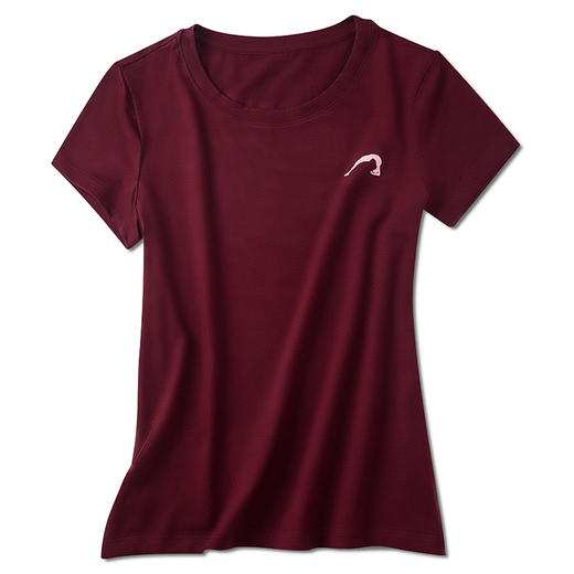 HaWaTa全新艾扬格瑜伽T恤夏季瑜伽服纯棉T恤修身T恤瑜伽短袖（不带胸垫） 商品图11