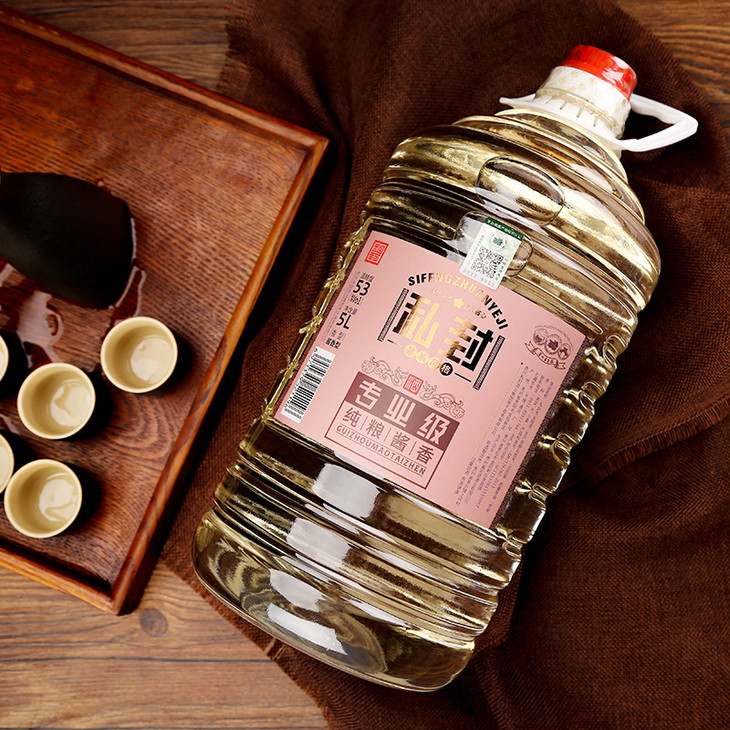 桶酒系列5l桶装私封专业级茅系风格相似度60对比某台酒相似度百分之60