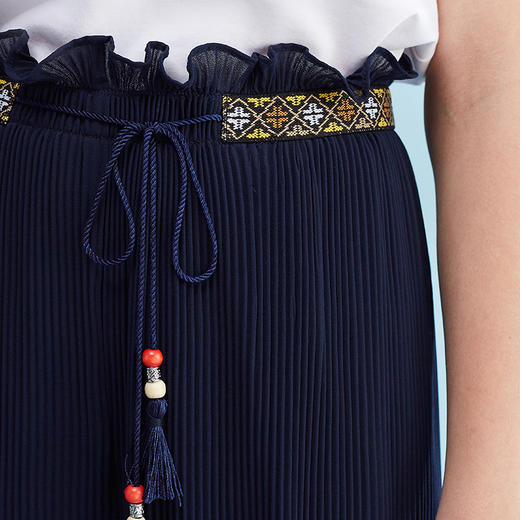 欧芮儿 新款女装夏装休闲阔腿裤8XKC11362 商品图2