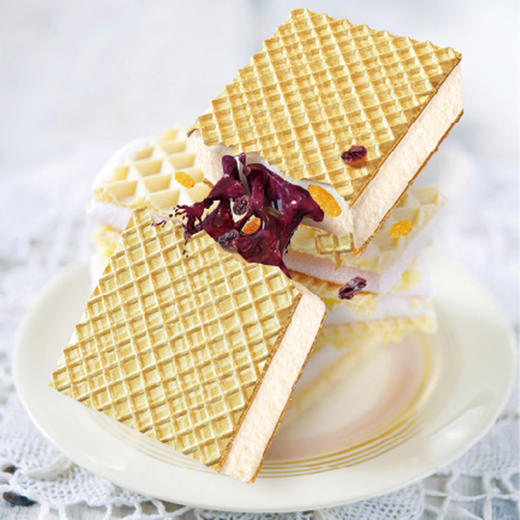 卡兹卡兹威化牛奶葡萄冰淇淋